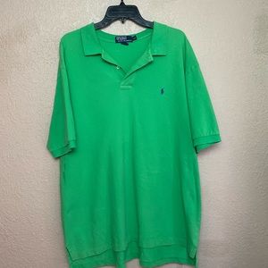 Ralph Lauren green  Polo with navy pony